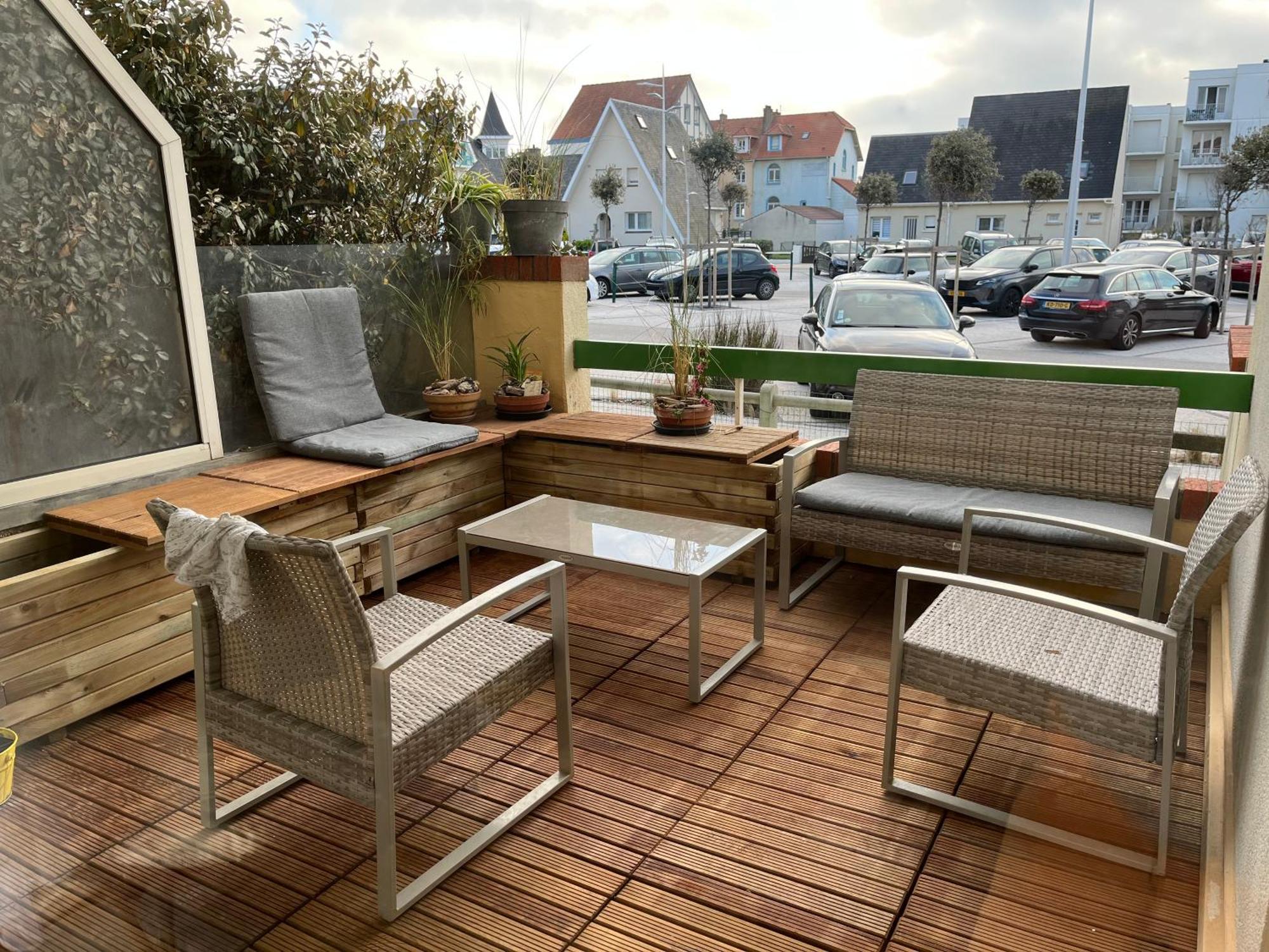 Agreable Appartement Et Terrasse A 2 Pas De La Mer Wimereux Exterior foto